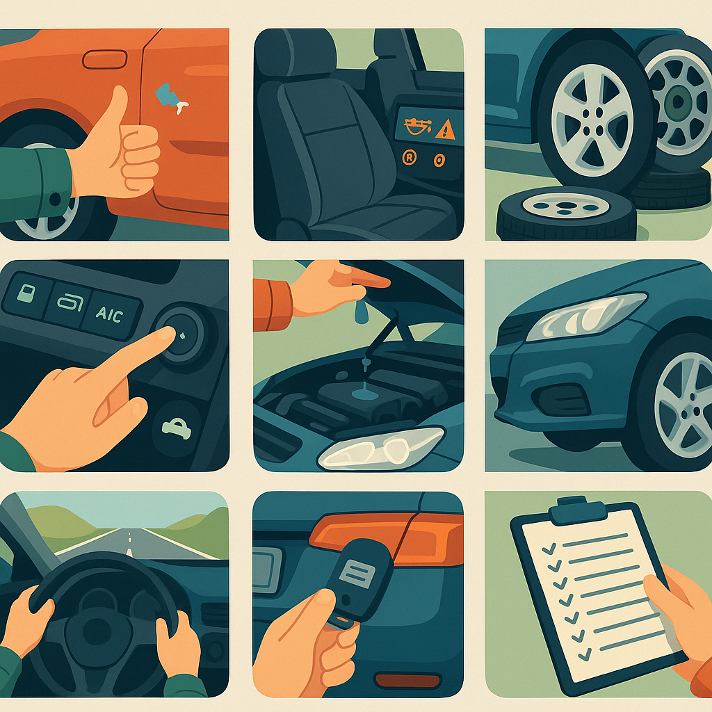 Checklist para avaliar um carro usado antes de fechar negcio